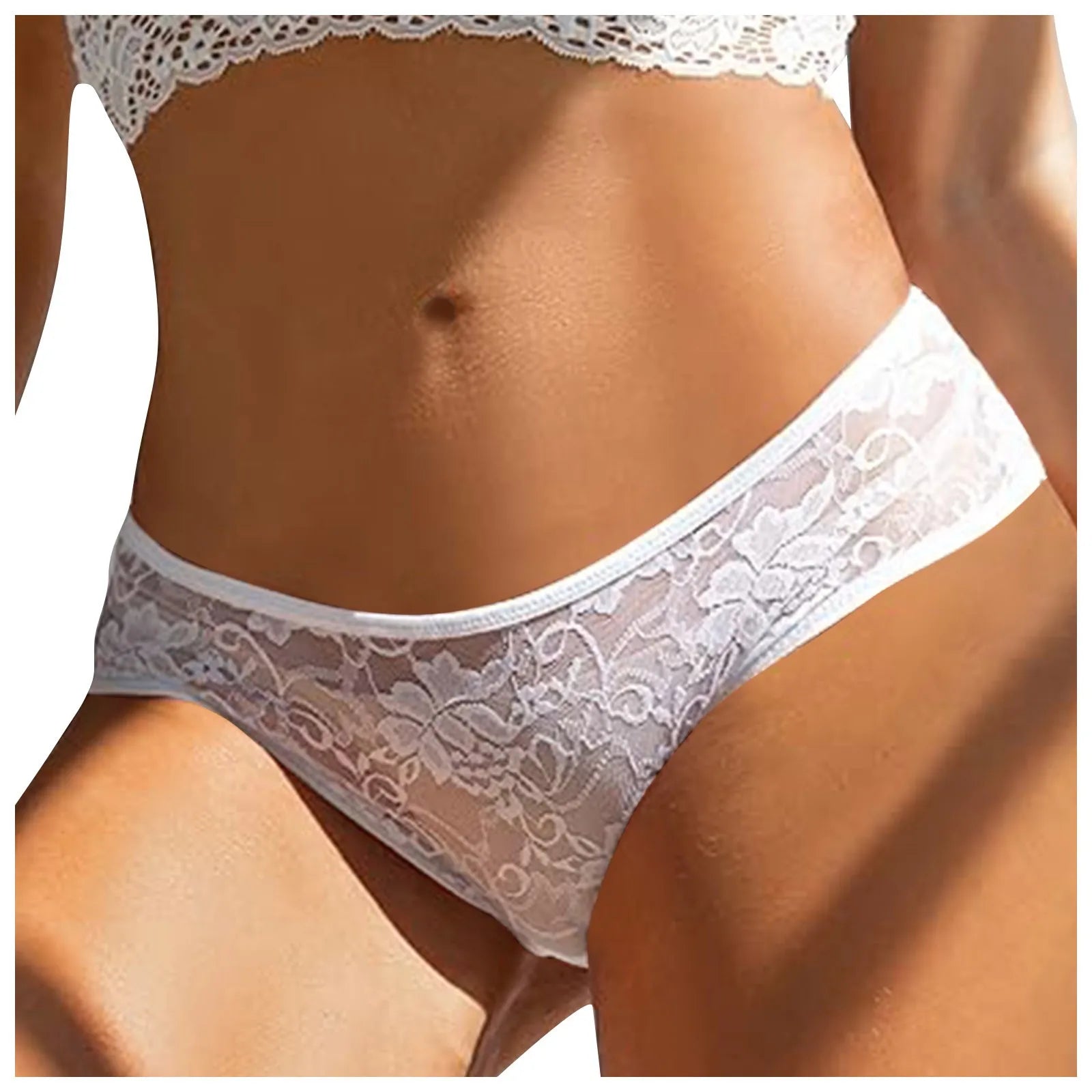 Sexy Crotchless Lace Underwear Plus Size Low Waist Thong Briefs Sexy Panties For Women Sheer Sex Erotic Lingerie Braga Japonesa